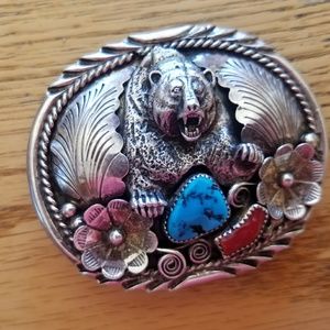 Sterling Silver Belt Buckle